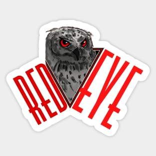 Owl person Sticker